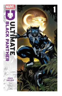 The cover image for Ultimate Black Panther v01: Peace and War by Bryan Hill, (Mon Apr 01 2024 00:00:00 GMT+0000 (Coordinated Universal Time))