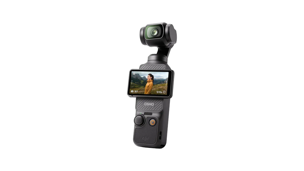 An offically image of the DJI Osmo Pocket 3.