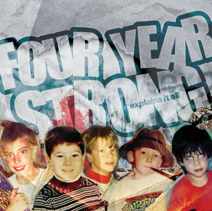 The cover artwork of “Explains It All” by Four Year Strong.