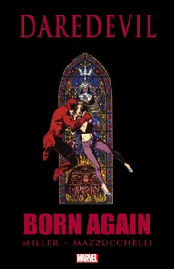 Cover of “Daredevil: Born Again” by Frank Miller