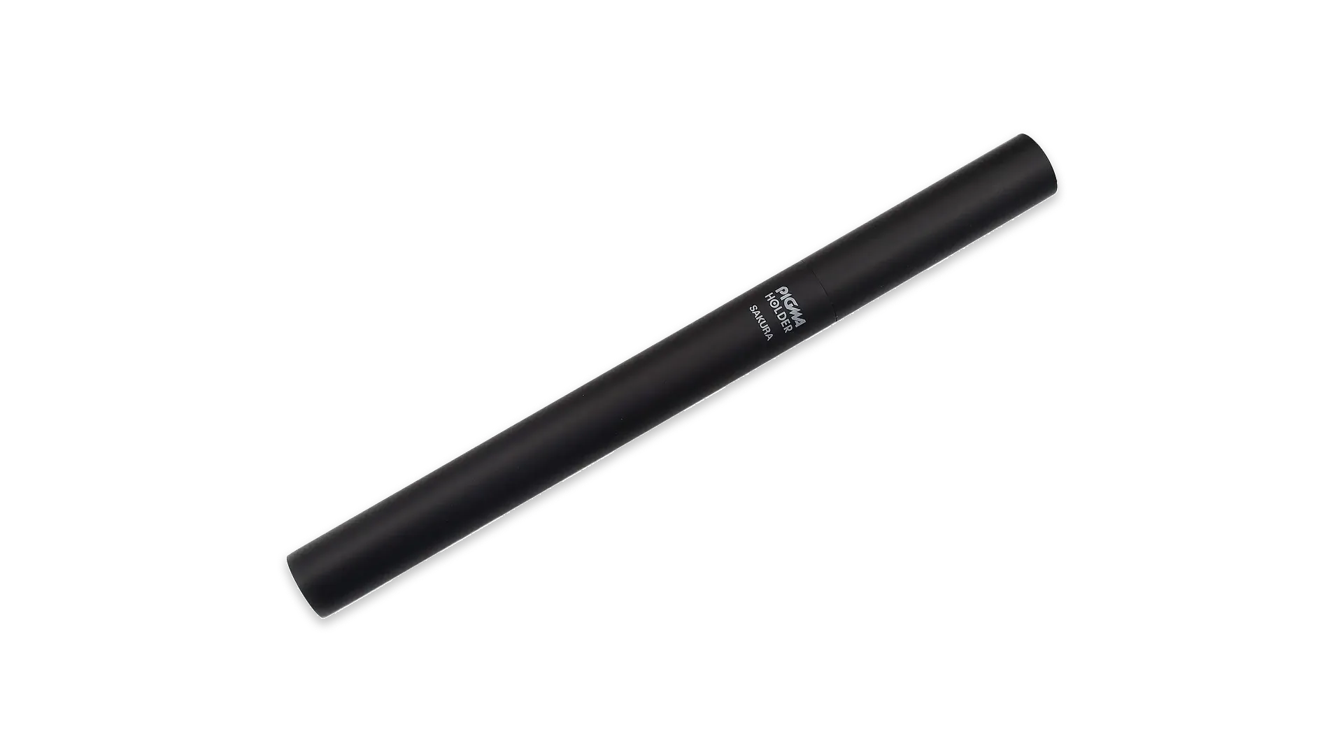 A stock photo of a Sakura Pigma Holder, in black.